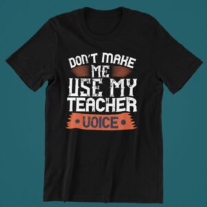 Tricou personalizat - My teacher voice